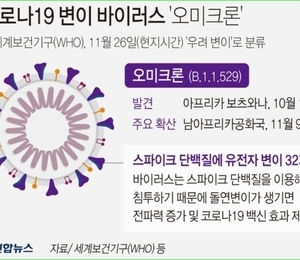 오미크론 변이 바이러스 코로나종식 신호-- 크리스마스 선물이라고요?