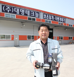 보온덮개 자동-수동 모터 개폐기 (주)대명테크놀 배영달 대표