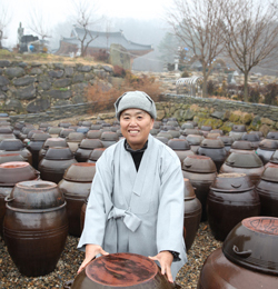 전통사찰식품을 보급하는 도림원 탄공 스님